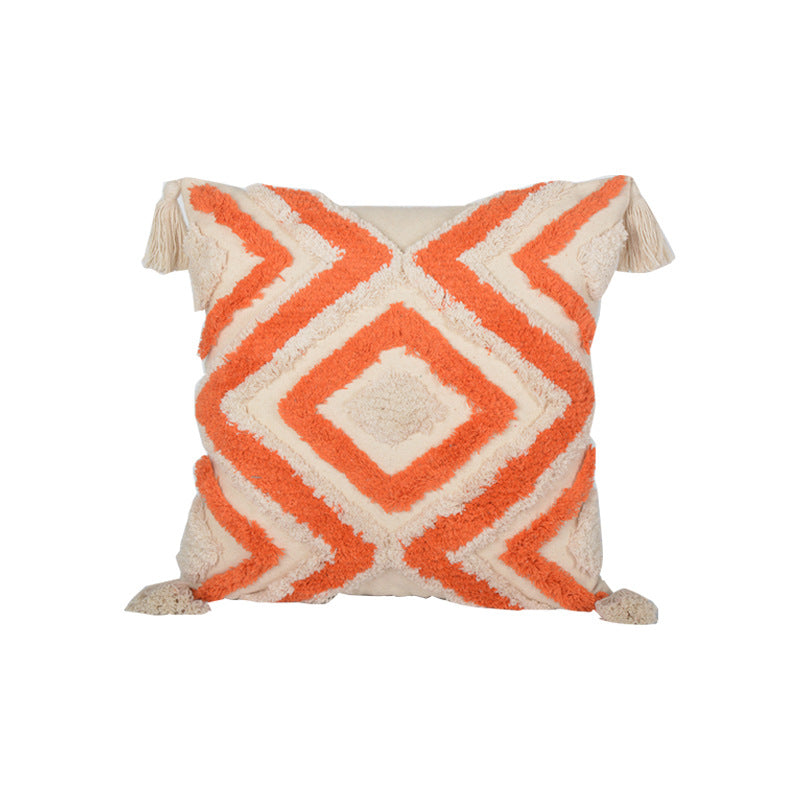Geometric Pattern Decorative Cushion