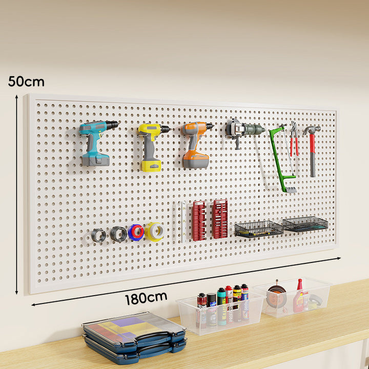 Pegboard Double-Prong Metal Hooks Compact Heavy-Duty Display Hangers