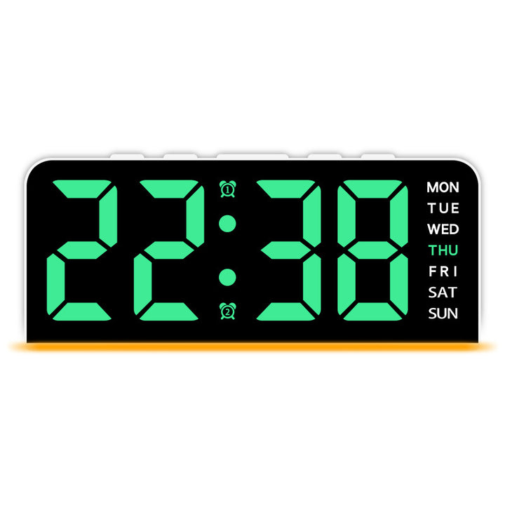 Digital LED alarm clock with color change Kalsten