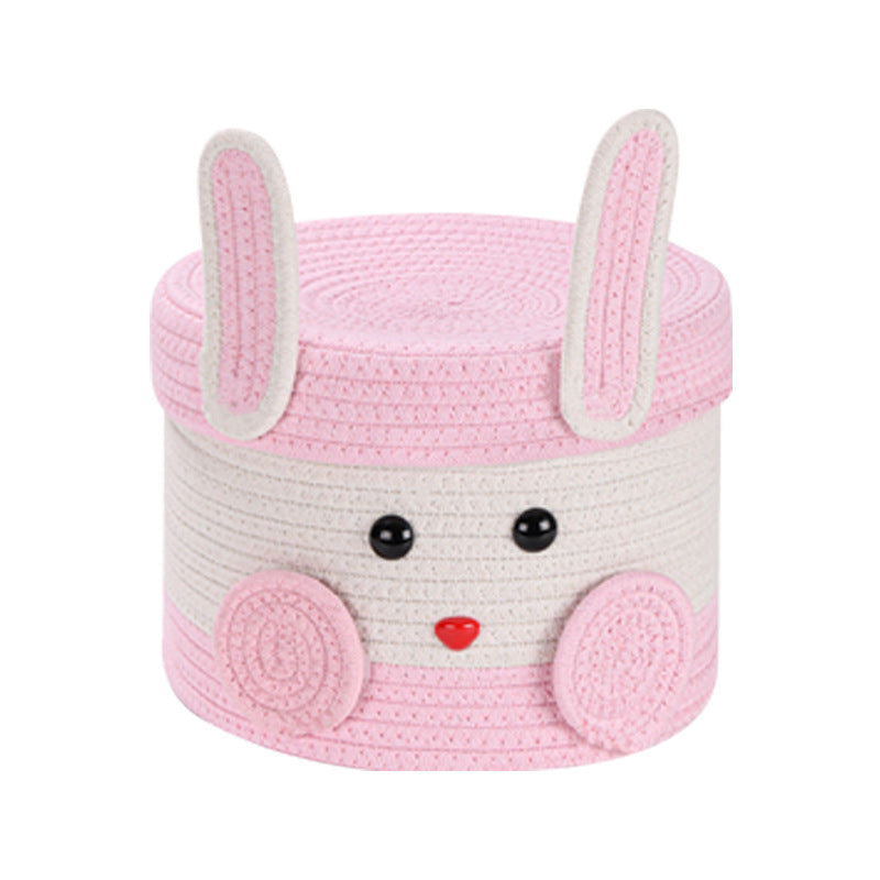 Plush Rabbit Storage Basket Kalsten