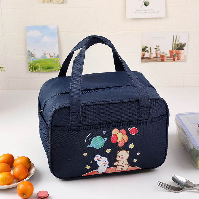Insulated Kids' Lunch Bag with Cute Bear Design Kalsten