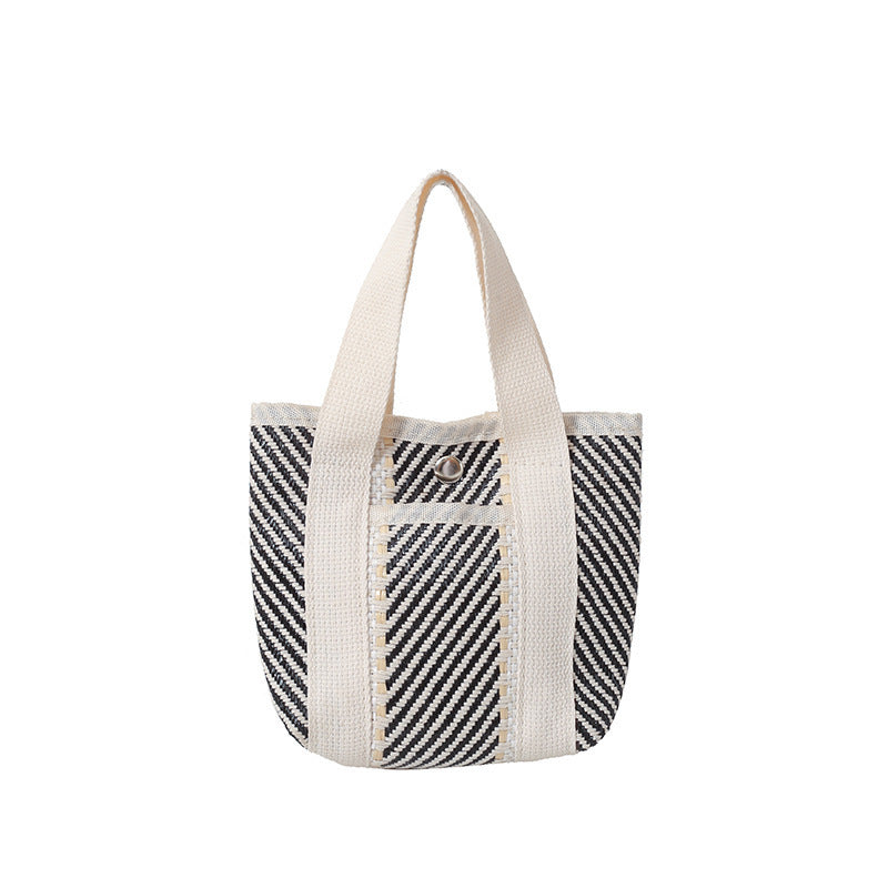 WoColorful Woven Beach Tote Bag Kalsten