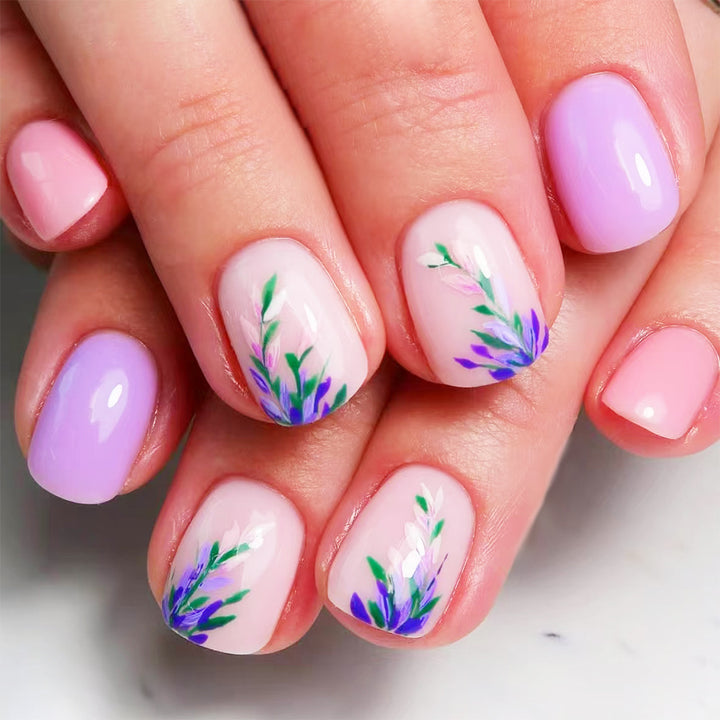 Botanical Floral Nail Art Set Kalsten