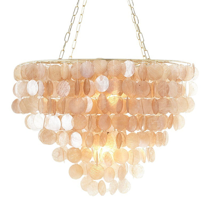 Bohemian Shell Chandelier