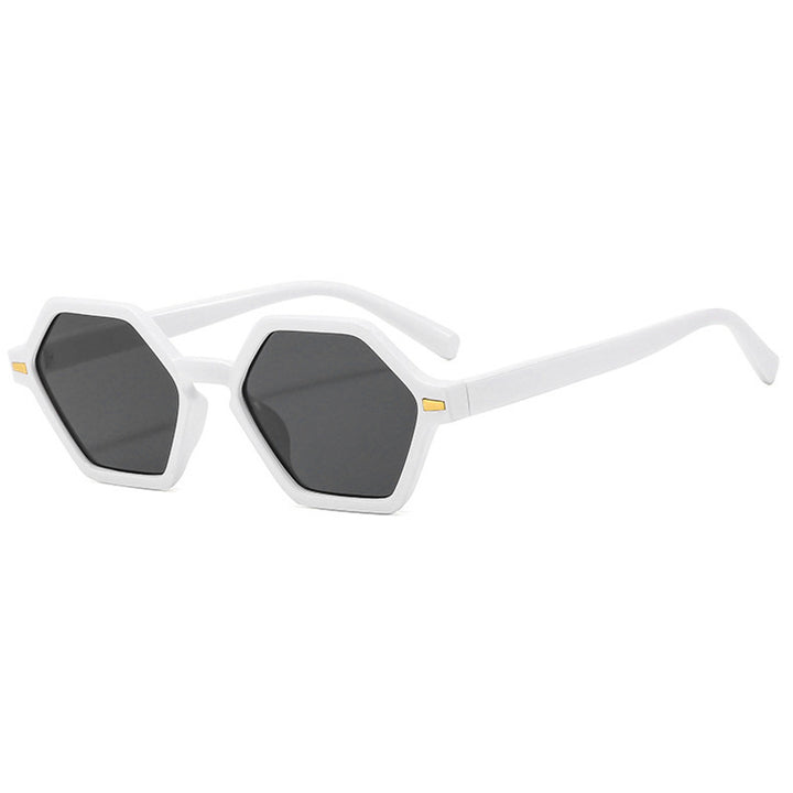 Women's hexagonal sunglasses with fashionable design and UV protection Kalsten