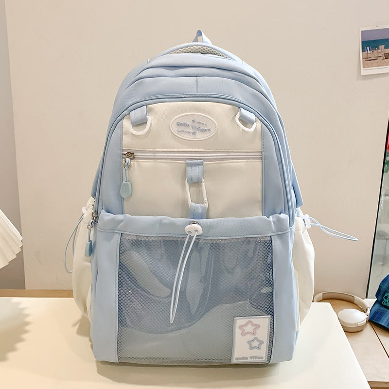 Stylish Transparent Pocket Backpack