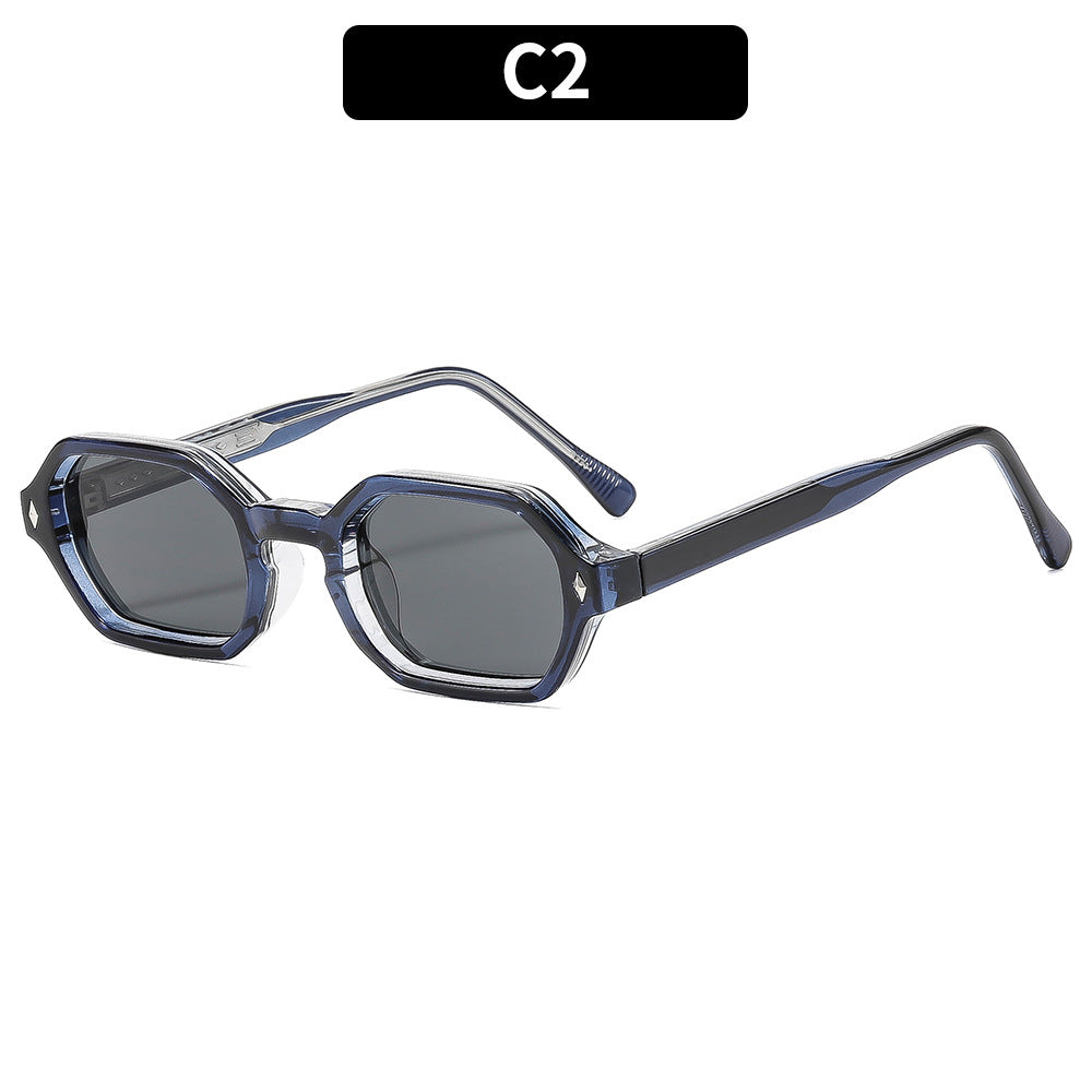 Geometric Hexagonal Sunglasses