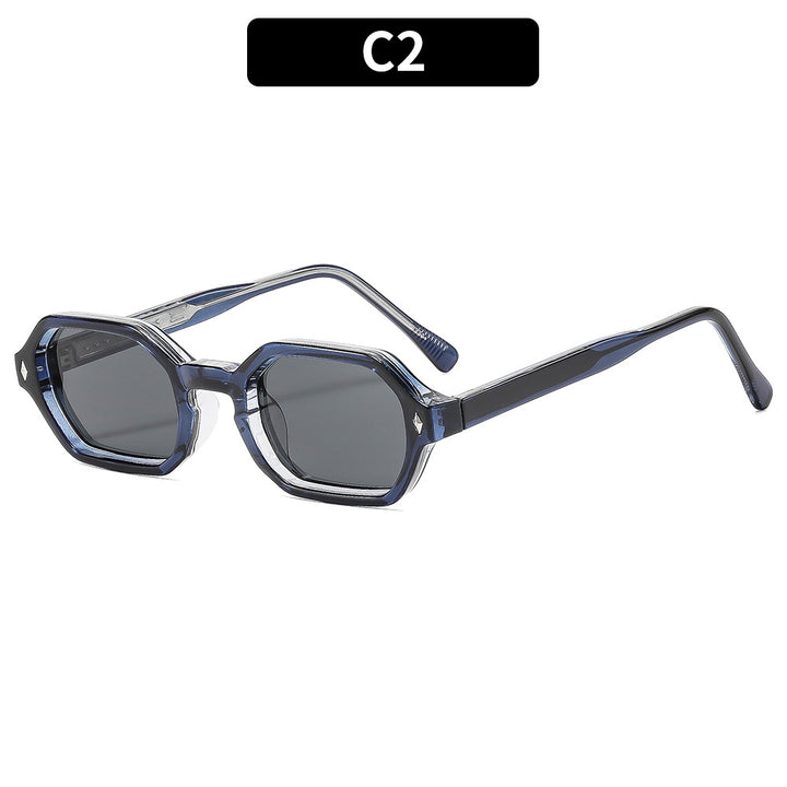 Geometric Hexagonal Sunglasses