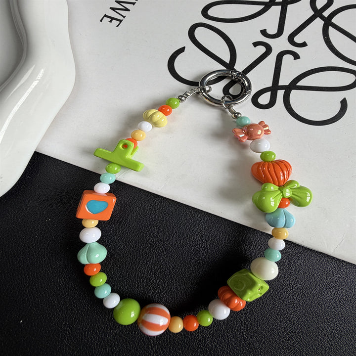 Colorful Decorative Charm Keychain Kalsten