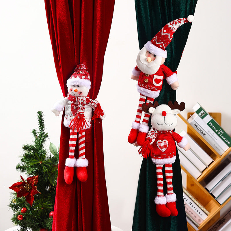 Decorative Santa Claus Curtain Holders Kalsten
