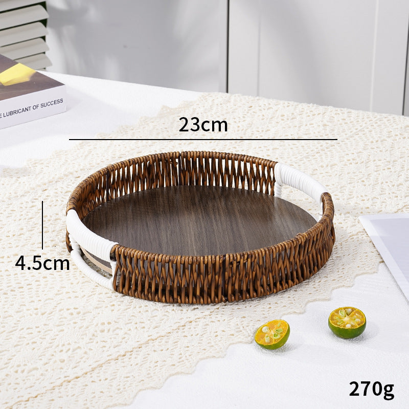 Stylish Handwoven Serving Tray Kalsten
