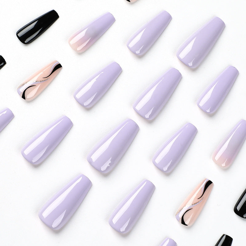 Artistic Nail Extensions in Elegant Design Kalsten