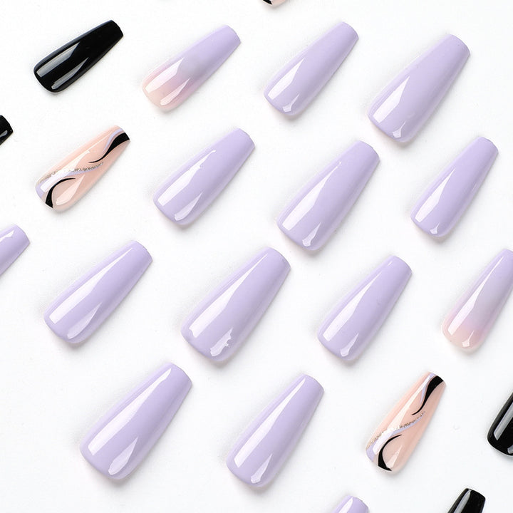 Artistic Nail Extensions in Elegant Design Kalsten
