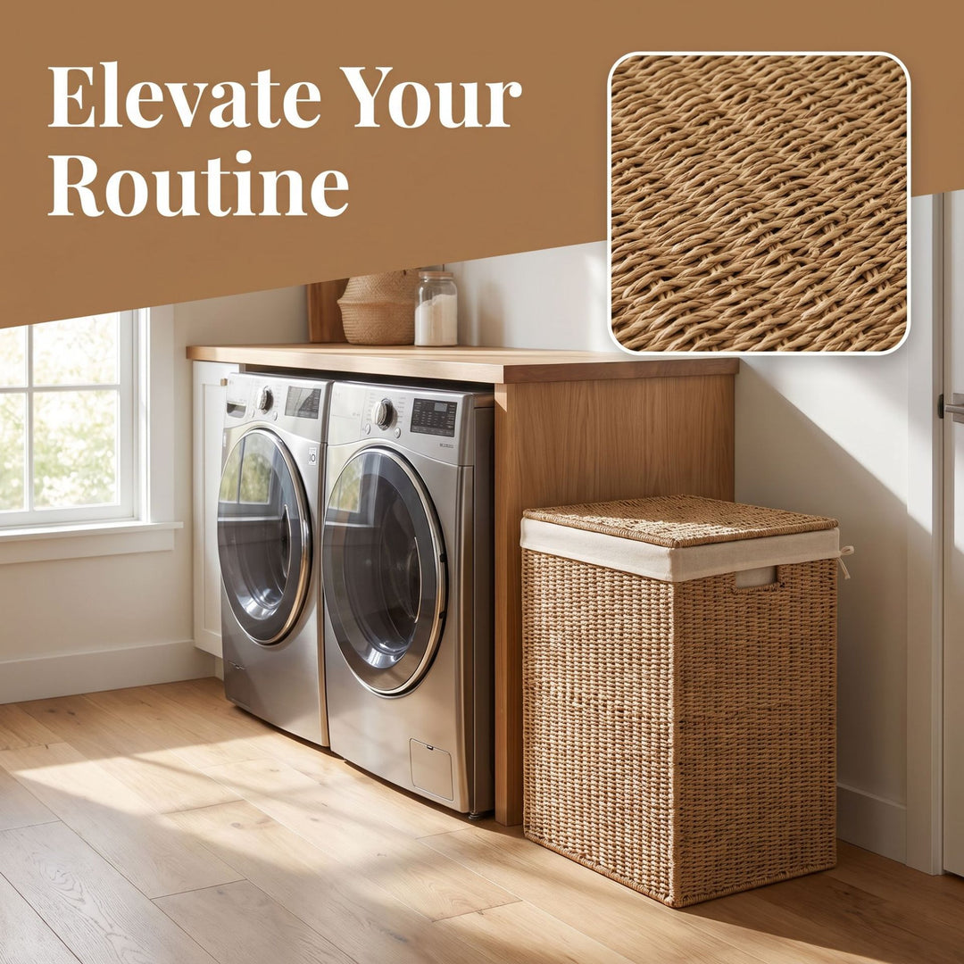 Woven Laundry Basket Kalsten