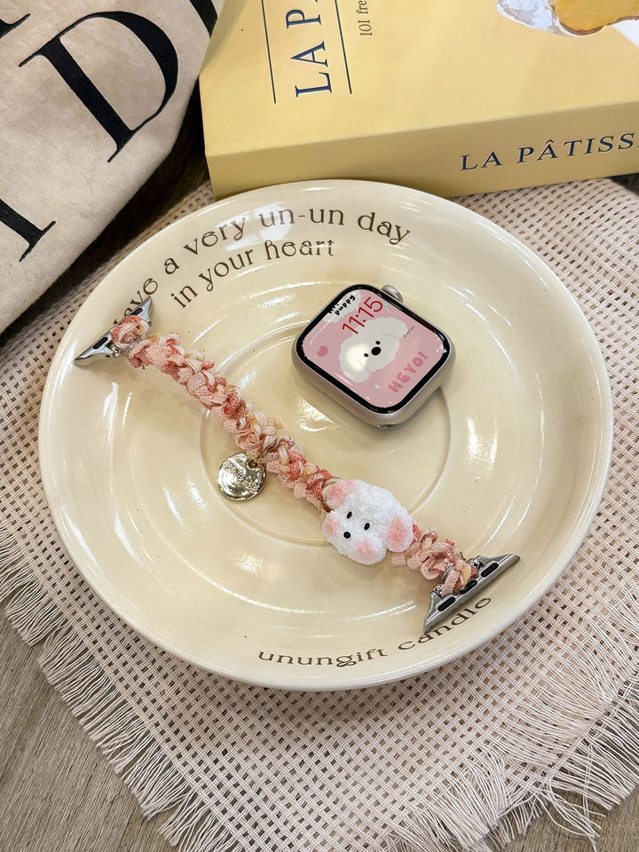 Cute Plush Dog Charm Bracelet Kalsten