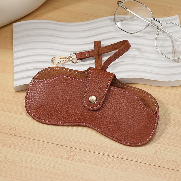 Leather Zippered Glasses Case Kalsten