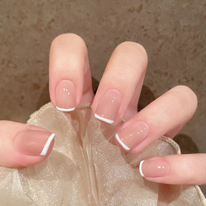 Elegant Glossy Press-On Nail Tips Kalsten
