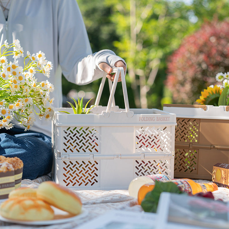 Versatile Collapsible Storage Basket Kalsten