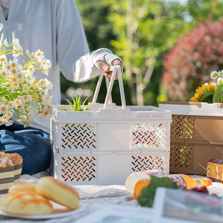 Versatile Collapsible Storage Basket Kalsten
