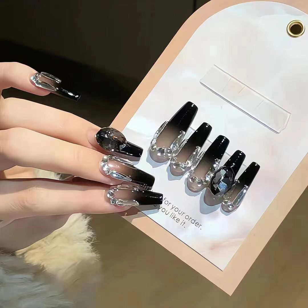 Stylish Long Stiletto Nail Art Extensions Kalsten