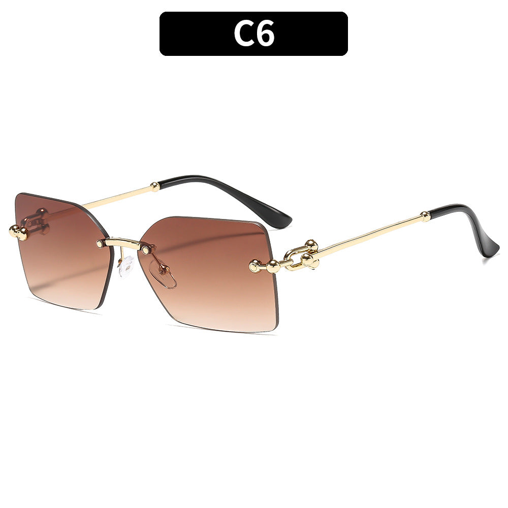 Chic Geometric Irregular Sunglasses