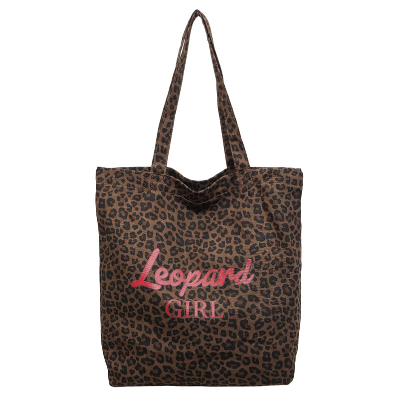 Stylish Leopard Print Tote Bag Kalsten