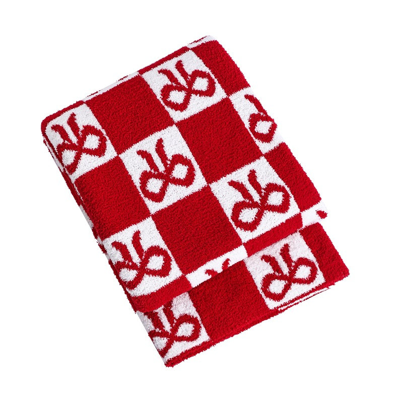 Cozy Decorative Knit Blanket