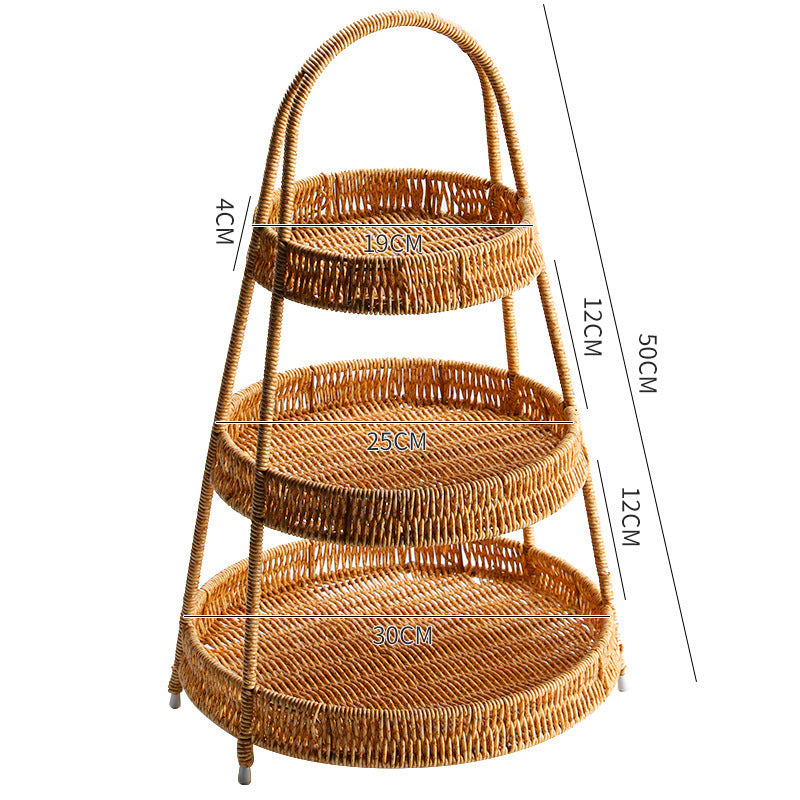 Handcrafted Wicker Storage Basket Kalsten
