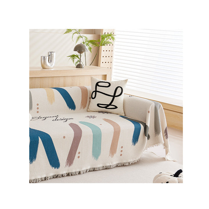 Modern Abstract Sofa Throw Blanket