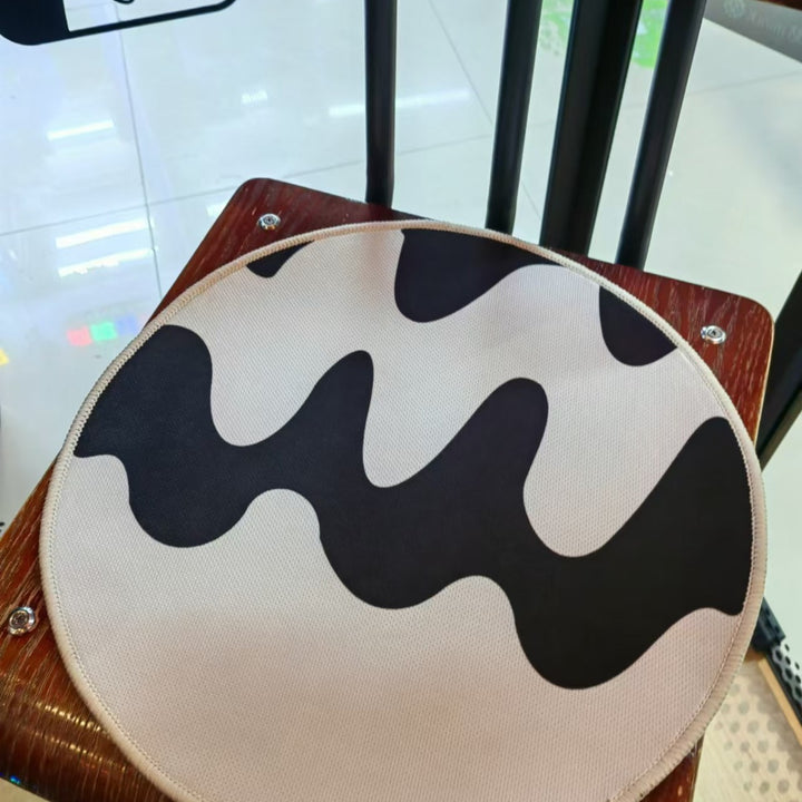 Round Cushioned Floor Mat Kalsten