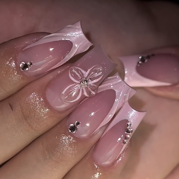 Decorative Floral Press-On Nails Kalsten 1787913767