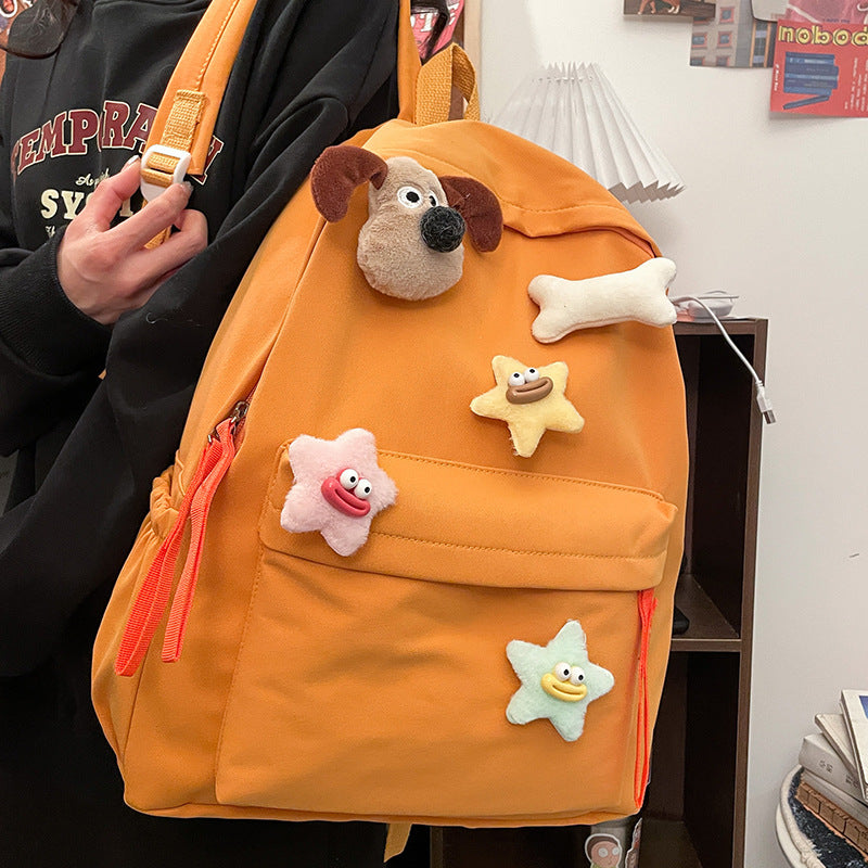 Kids' Playful Character Design School Backpack Kalsten