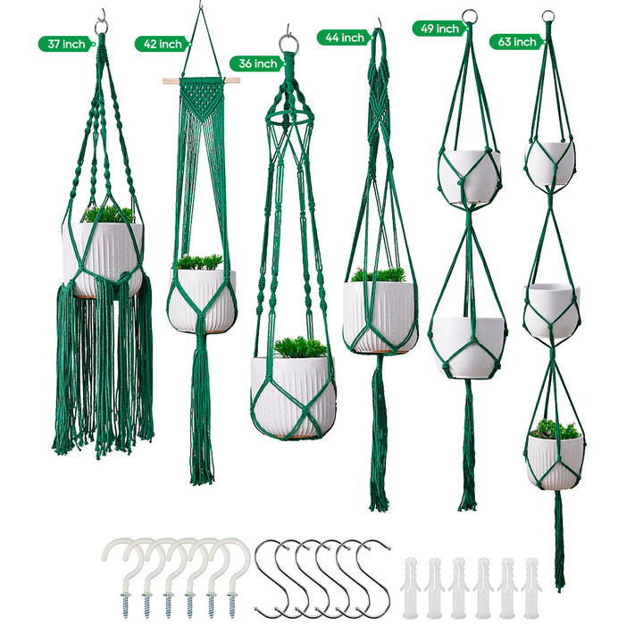 Macramé Plant Hanger Set