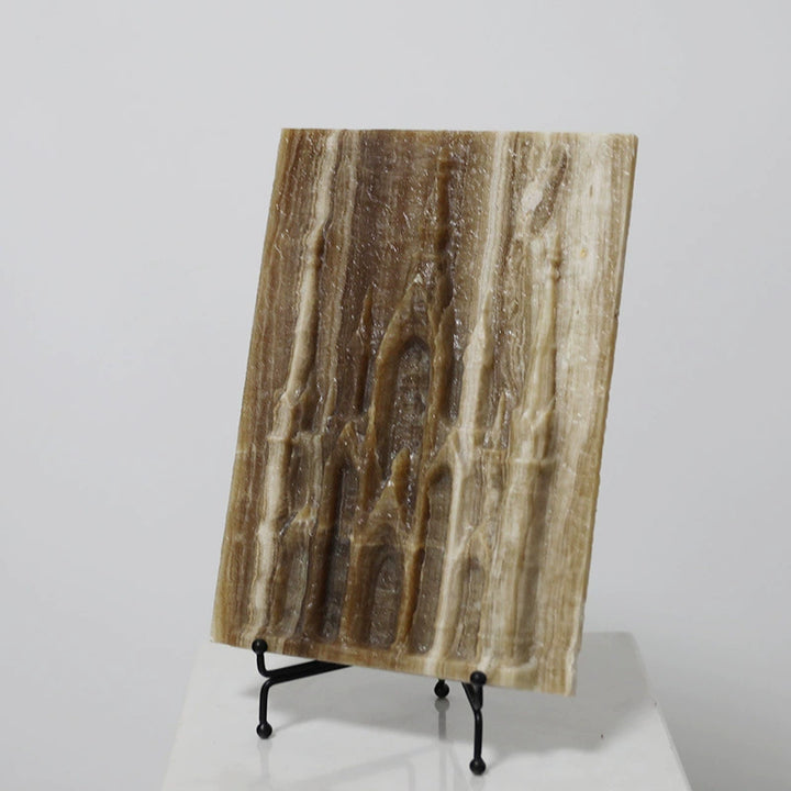 Elegant Marble Decorative Plate