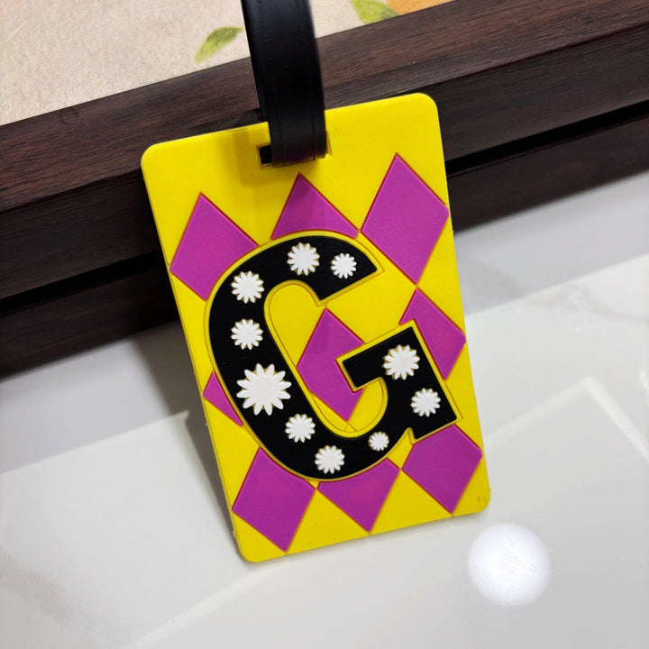 Playful Alphabet Luggage Tag Kalsten