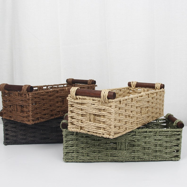 Handwoven Decorative Storage Basket