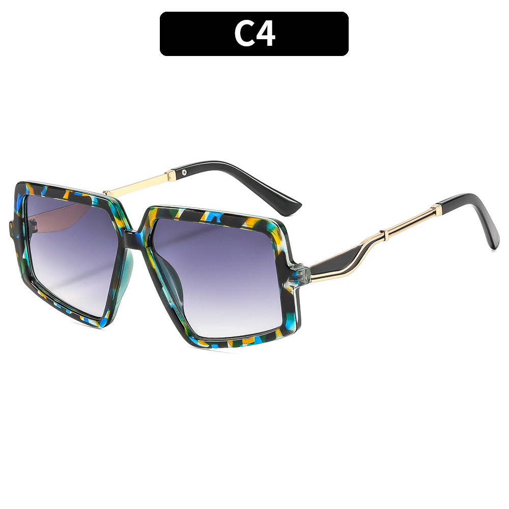 Bold Geometric Oversized Sunglasses