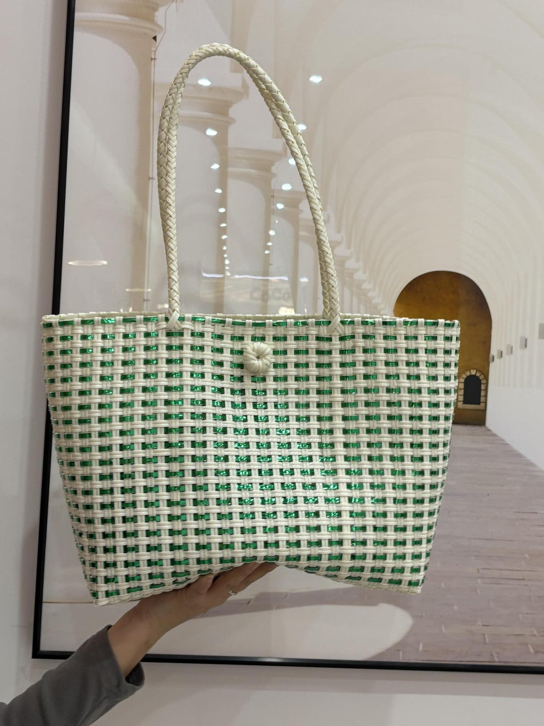 Handwoven shopping bag Kalsten