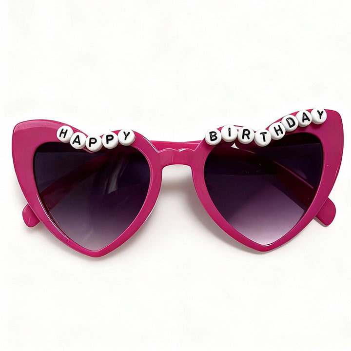 Fun Themed Heart-Shaped Sunglasses Kalsten