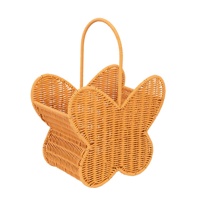 Butterfly-Shaped Woven Storage Basket Kalsten