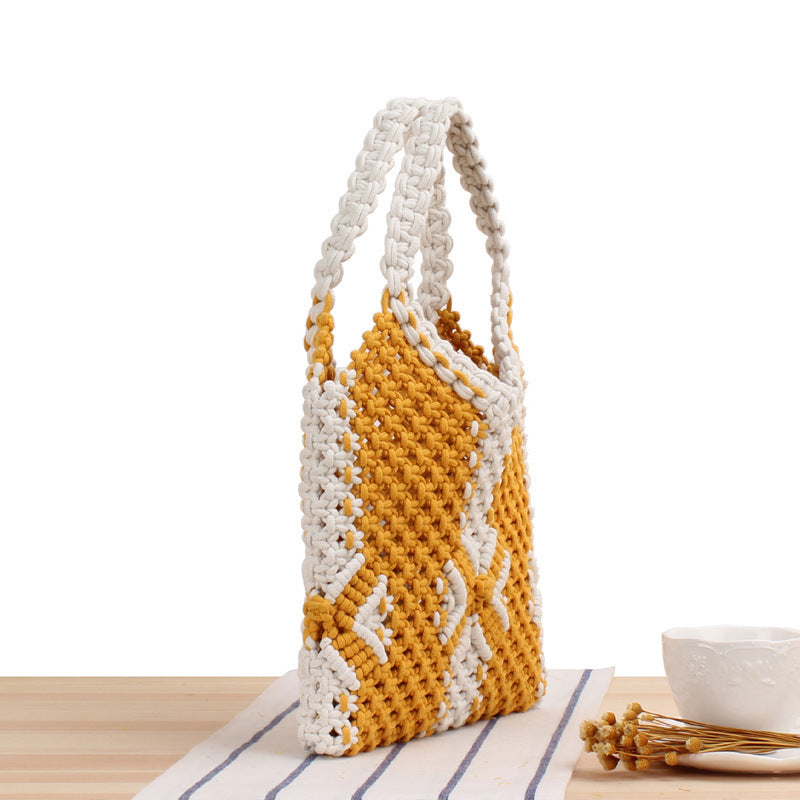 Handmade macrame bag with stylish design Kalsten