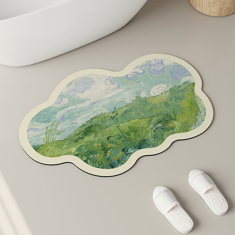 Artistic Bath Mat Kalsten