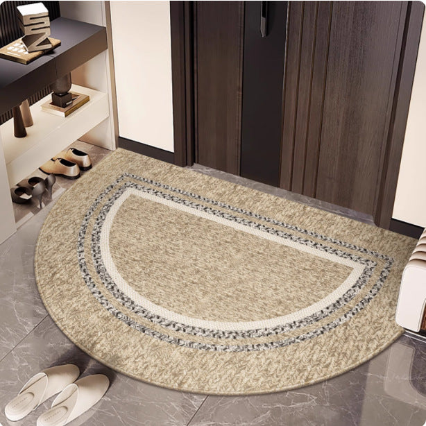 Half-Circle Decorative Door Mat