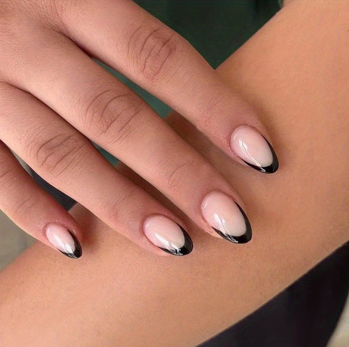 Elegant French Tip Acrylic Nail Enhancements Kalsten 1789915301