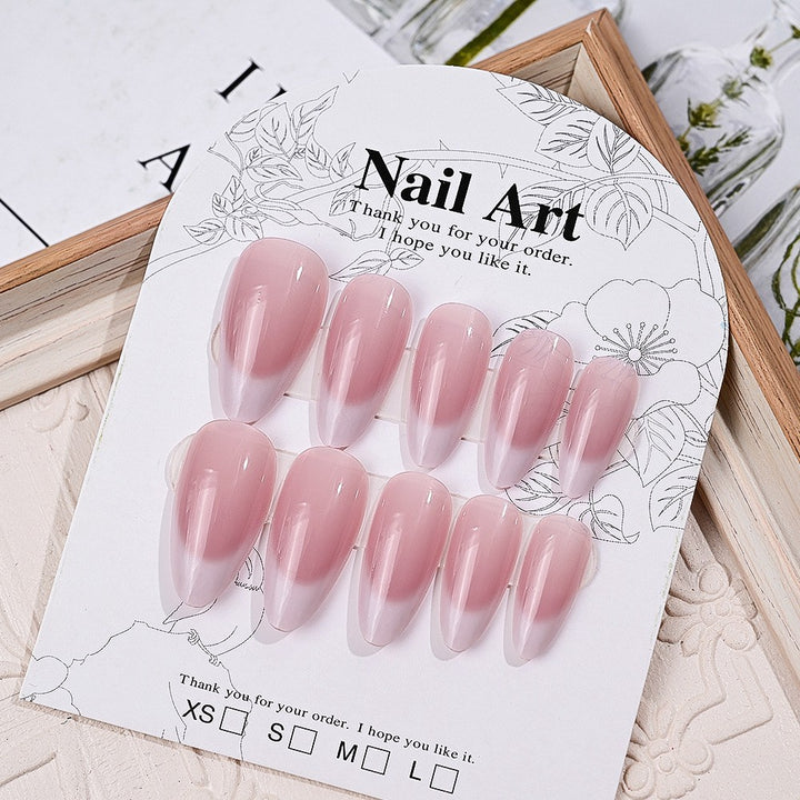 Elegant French Tip Press-On Nail Tips Kalsten