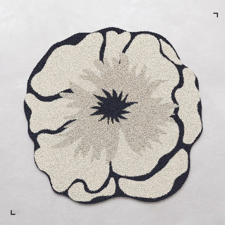 Floral Shaped Area Rug  1789754099