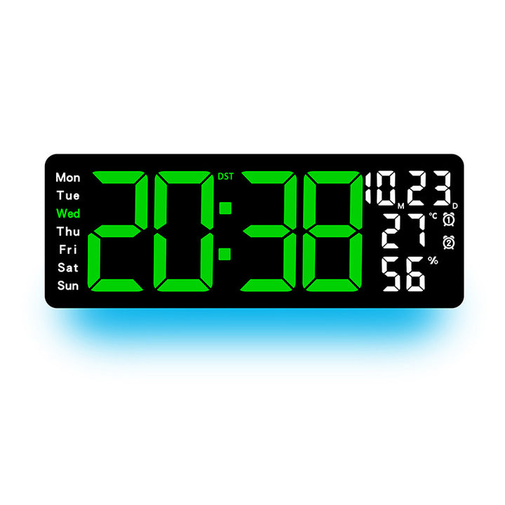Digital Multi-Function Alarm Clock with Color LED Display Kalsten