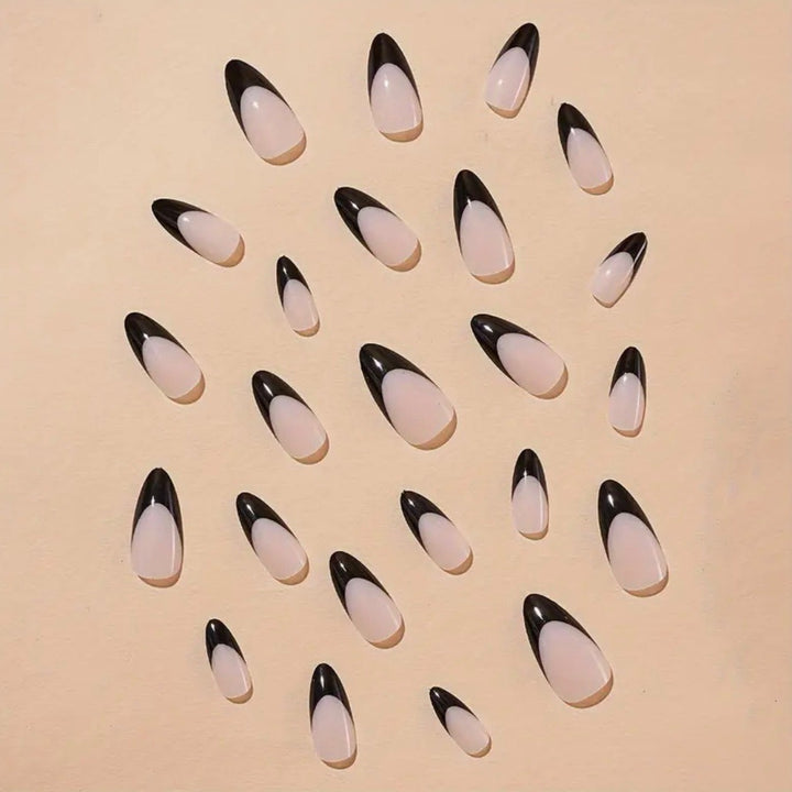 Artificial nail tips with stylish motif Kalsten
