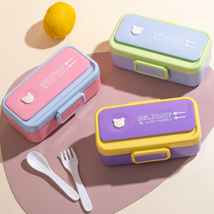 Stainless Steel Multi-Compartment Lunch Box