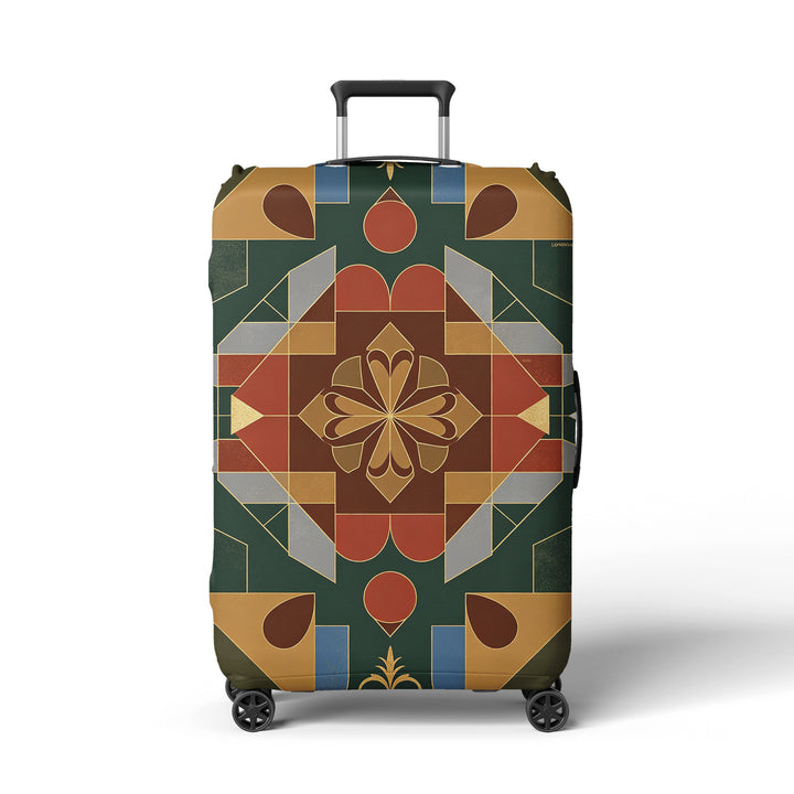 Ladies Luggage Protection with Modern Geometric Design Kalsten